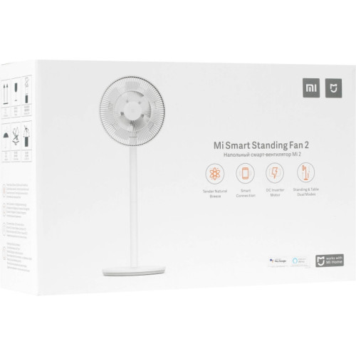 Вентилятор напольный/ Вентилятор напольный Xiaomi Mi Smart Standing Fan 2 EU BPLDS02DM (BHR4828GL) (727719) Вентилятор напольный/ Вентилятор напольный Xiaomi Mi Smart Standing Fan 2 EU BPLDS02DM (BHR4828GL) (727719)