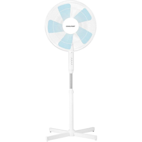 Вентилятор напольный/ Вентилятор напольный Coolfort CF-2029 40Вт скоростей:3 белый