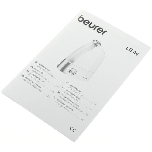 Увлажнитель воздуха/ Увлажнитель воздуха Beurer LB44 25Вт (ультразвуковой) белый