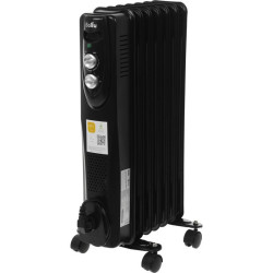 Радиатор масляный/ Радиатор масляный Ballu Classic Black BOH/CL-07BRN 1500Вт черный/серый