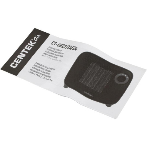 Тепловентилятор/ Тепловентилятор Centek CT-6023 1500Вт белый/черный