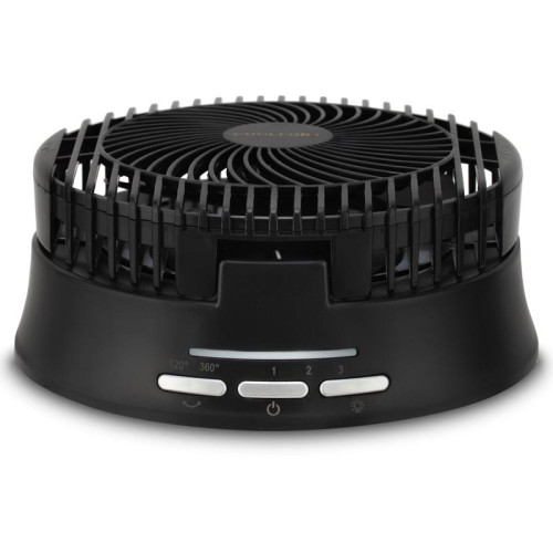 Вентилятор настольный/ Вентилятор настольный Coolfort CF-2000 скоростей:3 черный