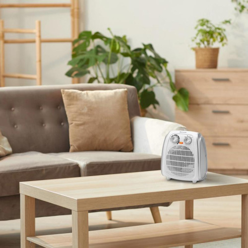 Тепловентилятор/ Тепловентилятор Maxwell MW-3458 2000Вт белый