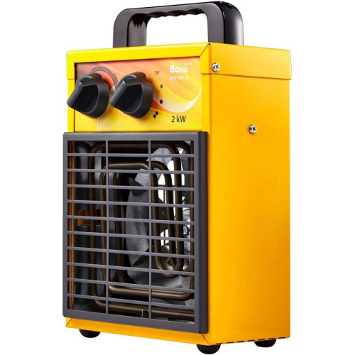 Тепловая пушка электрическая/ Тепловая пушка электрическая Ballu BHP-ME-2 2000Вт желтый/черный