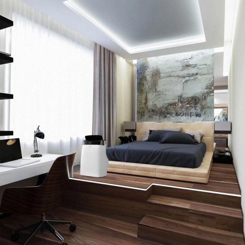 Кондиционер мобильный/ Кондиционер мобильный Ballu Smart Wind BPAC-12 SW/N1 белый площ.30м2