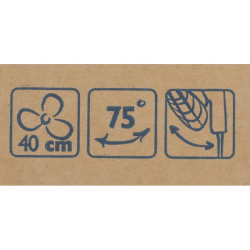 Вентилятор напольный/ Вентилятор напольный Scarlett SC-SF111B29 45Вт скоростей:3 белый/голубой