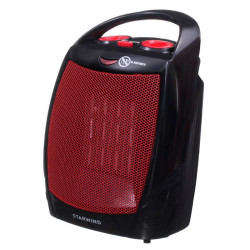 Тепловентилятор/ Тепловентилятор Starwind SHV2001 1600Вт черный/красный