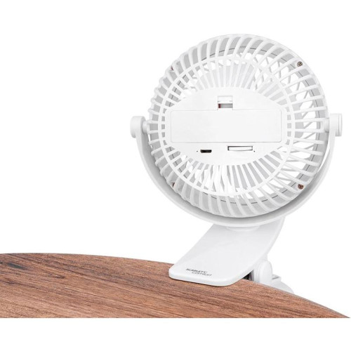 Вентилятор настольный/ Вентилятор настольный Scarlett Comfort SC-DF111S98 3.2Вт скоростей:1 белый