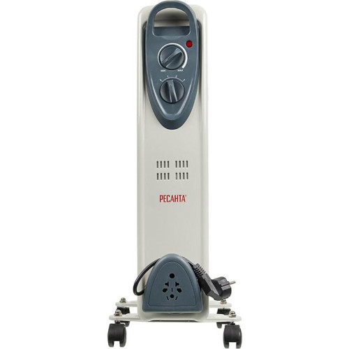 Радиатор масляный/ Радиатор масляный Ресанта ОМ-7Н 1500Вт белый