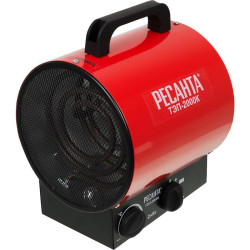 Тепловая пушка электрическая/ Тепловая пушка электрическая Ресанта ТЭП-2000К 2000Вт красный