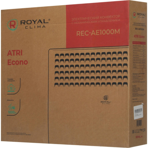 Конвектор/ Конвектор Royal Clima ATRI Econo REC-AE1000M 1000Вт белый