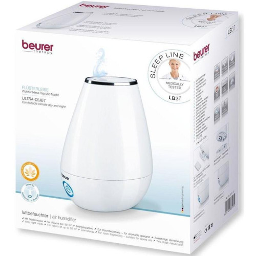 Увлажнитель воздуха/ Увлажнитель воздуха Beurer LB37 20Вт (ультразвуковой) белый