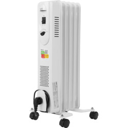 Радиатор масляный/ Радиатор масляный Ballu Comfort BOH/CM-05WDN 1000Вт белый/черный