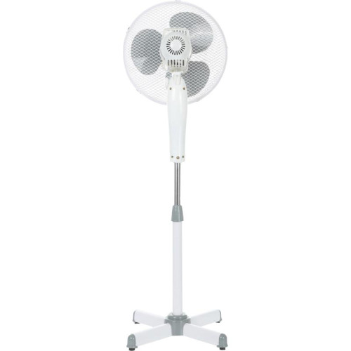 Вентилятор напольный/ Вентилятор напольный Scarlett SC-SF111B20 35Вт скоростей:3 белый/серый