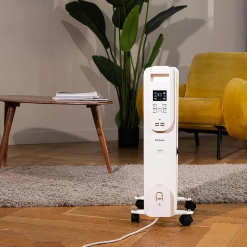 Радиатор масляный/ Радиатор масляный Timberk Home Intellect T-OR1507-F10E-WF 1500Вт белый