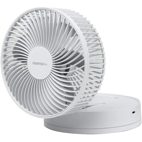 Вентилятор настольный/ Вентилятор настольный Centek CT-5042 12Вт скоростей:4 белый