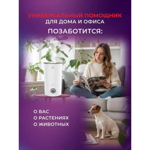 Увлажнитель воздуха/ Увлажнитель воздуха Royal Clima RUH-TB300/4.0M-WT 25Вт (ультразвуковой) белый/серый