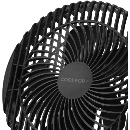 Вентилятор настольный/ Вентилятор настольный Coolfort CF-2000 скоростей:3 черный