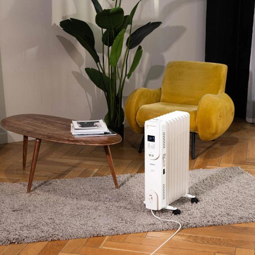 Радиатор масляный/ Радиатор масляный Timberk Home Intellect T-OR1507-F10E-WF 1500Вт белый