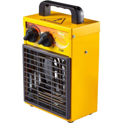 Тепловая пушка электрическая/ Тепловая пушка электрическая Ballu BHP-ME-2 2000Вт желтый/черный