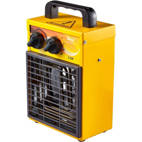 Тепловая пушка электрическая/ Тепловая пушка электрическая Ballu BHP-ME-2 2000Вт желтый/черный