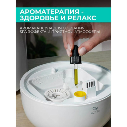 Увлажнитель воздуха/ Увлажнитель воздуха Timberk T-HU3-A102E-WF 23Вт (ультразвуковой) белый