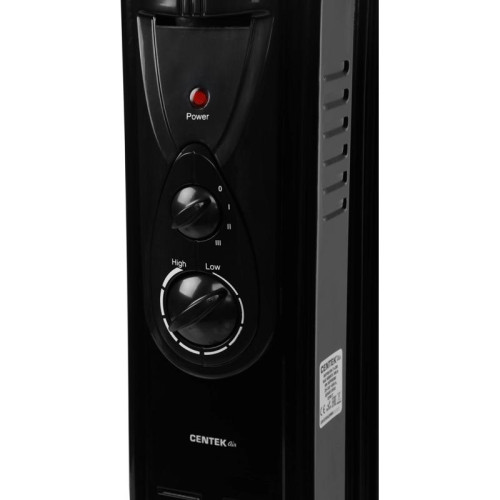 Радиатор масляный/ Радиатор масляный Centek CT-6200 1500Вт черный
