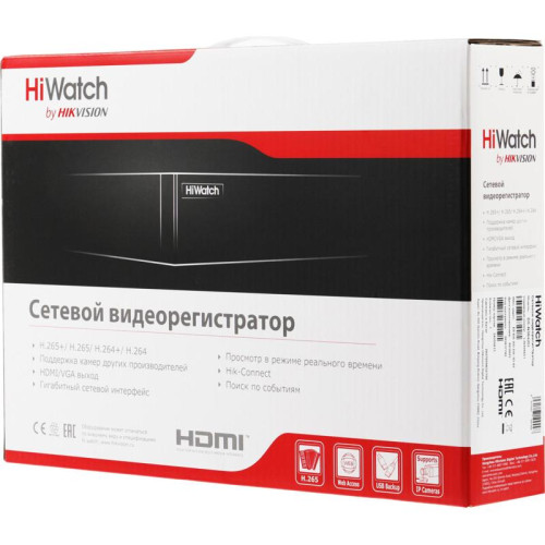 Видеорегистратор HiWatch DS-N304(D) Видеорегистратор HiWatch DS-N304(D)