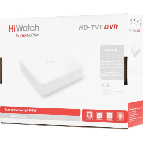 Видеорегистратор HiWatch DS-H104UA(D) Видеорегистратор HiWatch DS-H104UA(D)