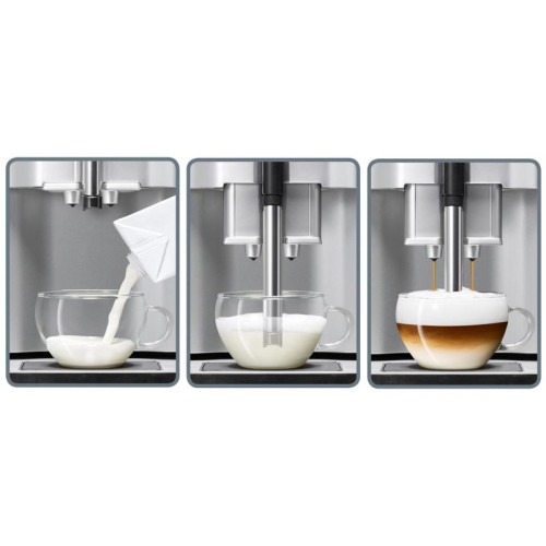 Кофемашина Bosch VeroCup 300 TIS30321RW 1300Вт серебристый