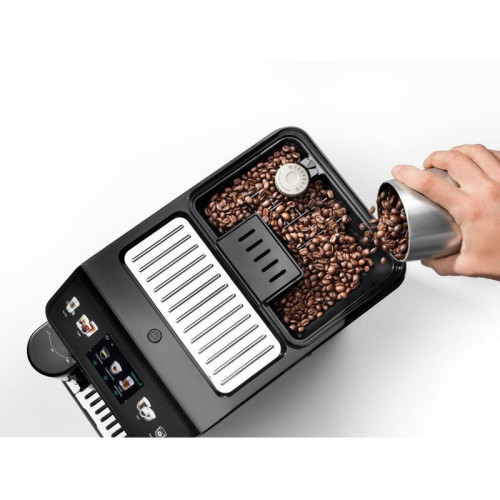 Кофемашина Delonghi Eletta Explore ECAM450.55.S 1450Вт серебристый/черный