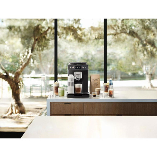 Кофемашина Delonghi Eletta Explore ECAM450.65.G 1450Вт черный