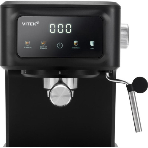 Кофеварка рожковая Vitek VT-CME1500 1100Вт черный Кофеварка рожковая Vitek VT-CME1500 1100Вт черный