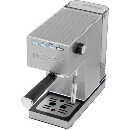 Кофеварка рожковая Polaris Adore Crema PCM 1542E 1350Вт нержавеющая сталь