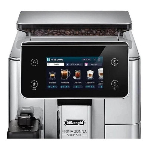 Кофемашина Delonghi ECAM630.55.SSM 1450Вт черный/серебристый