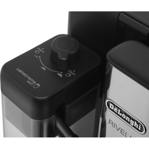 Кофемашина Delonghi Rivelia EXAM440.55.B 1450Вт серебристый/черный Кофемашина Delonghi Rivelia EXAM440.55.B 1450Вт серебристый/черный