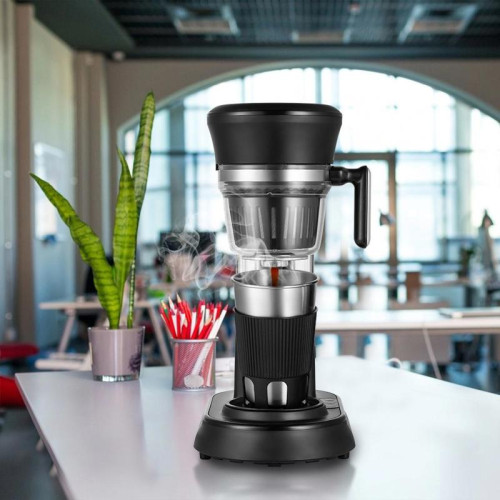 Кофеварка капельная Kitfort КТ-7141 600Вт черный/нержавеющая сталь