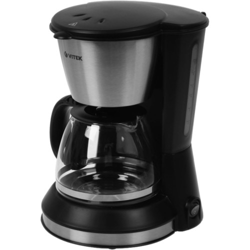 Кофеварка капельная Vitek VT-1506 BK 550Вт черный/серебристый