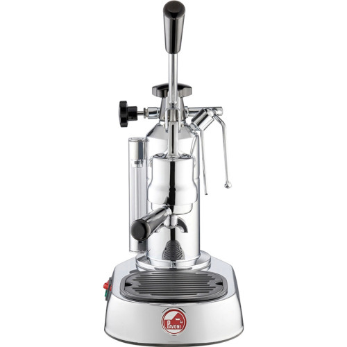 Кофемашина SMEG/ Europiccola, Леверная кофемашина-эспрессо, нержавеющая сталь/ручки и крышка из бакелита