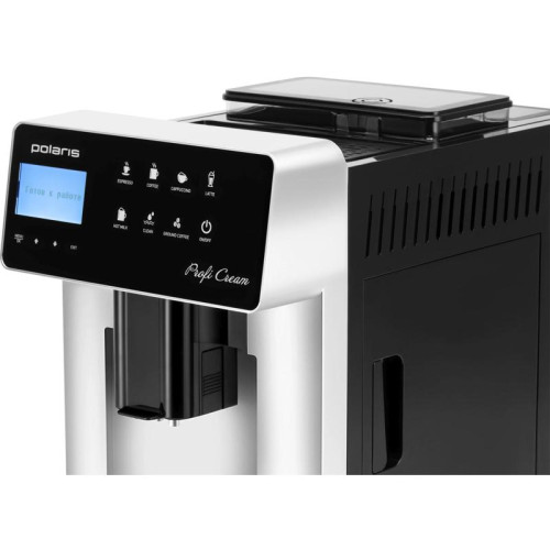 Кофемашина Polaris PACM 2055AC 1450Вт черный/серебристый