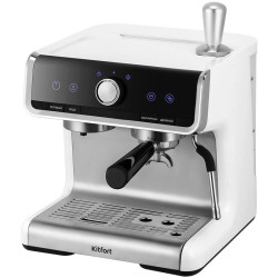 Кофеварка рожковая Kitfort КТ-7170 2900Вт серебристый/черный