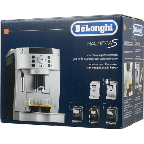 Кофемашина Delonghi Magnifica ECAM22.110.SB 1450Вт серебристый