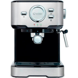 Кофеварка рожковая Vitek VT-1520 850Вт серебристый/черный