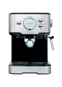 Кофеварка рожковая Vitek VT-1520 850Вт серебристый/черный