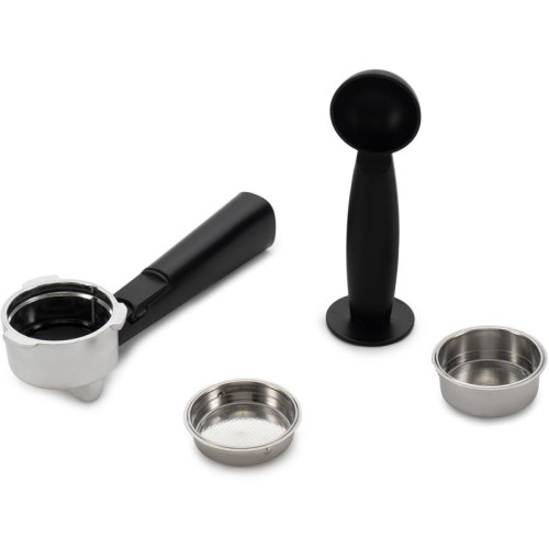 Кофеварка рожковая Hyundai HEM-3203 1000Вт белый/серебристый