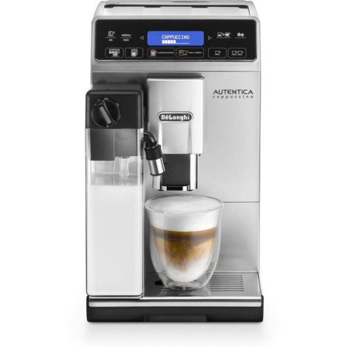Кофемашина Delonghi Autentica ETAM29.660.SB 1450Вт серебристый/черный