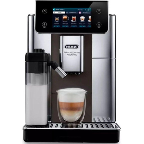 Кофемашина Delonghi Primadonna Aromatic ECAM630.75.TSM 1450Вт серебристый/черный Кофемашина Delonghi Primadonna Aromatic ECAM630.75.TSM 1450Вт серебристый/черный