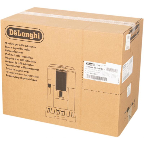 Кофемашина Delonghi Dinamica ECAM350.15.B 1450Вт черный