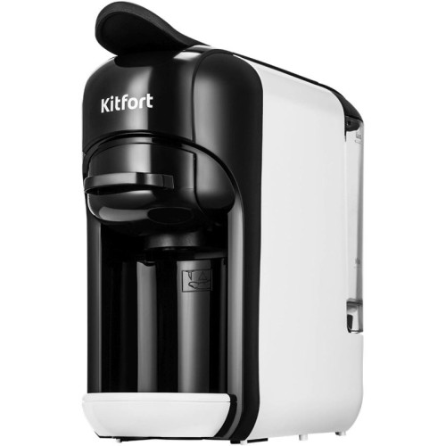 Кофемашина Kitfort КТ-7546 1450Вт белый/черный Кофемашина Kitfort КТ-7546 1450Вт белый/черный