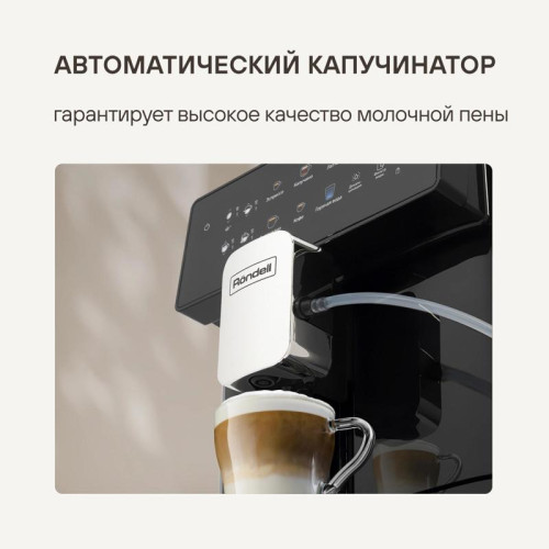 Кофемашина Rondell RDE-1115 1400Вт черный